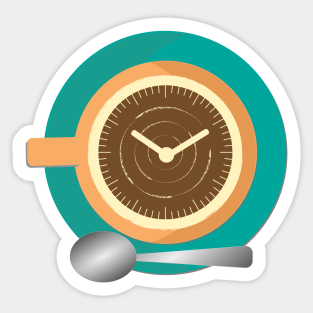 Coffee Time Sticker